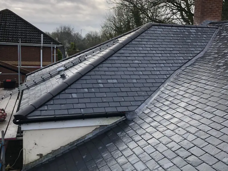 Toiture ardoise neuve